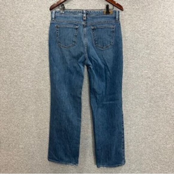 Eddie Bauer Jeans Womens Size 10S Blue Straight Denim Natural Fit Casual - Picture 13 of 13